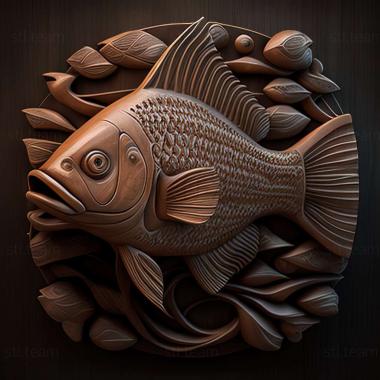 3D модель Рейнлорикария рыба (STL)